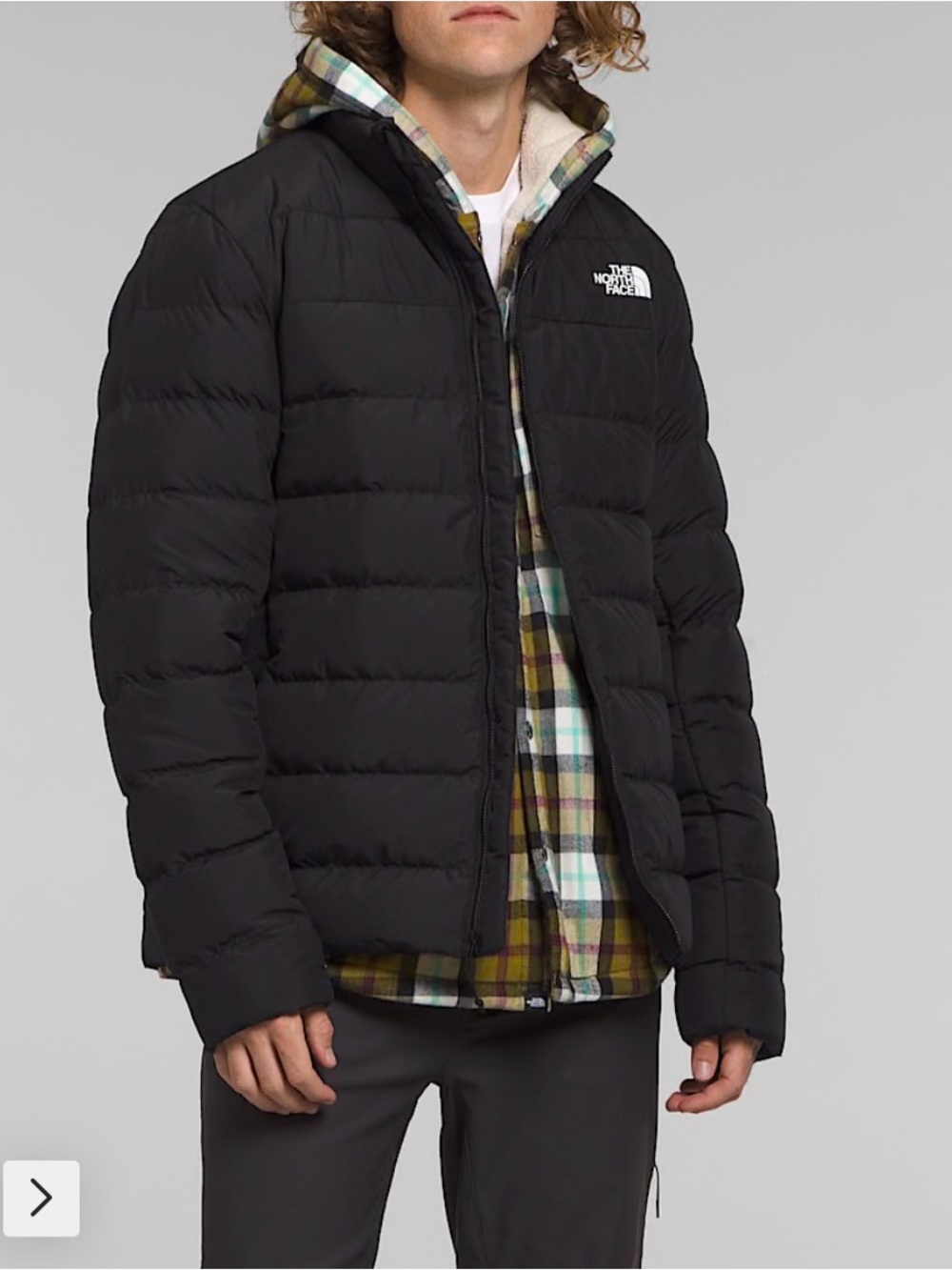 The North Face Black Men's Aconcagua 3 Hooded Puffer Jacket